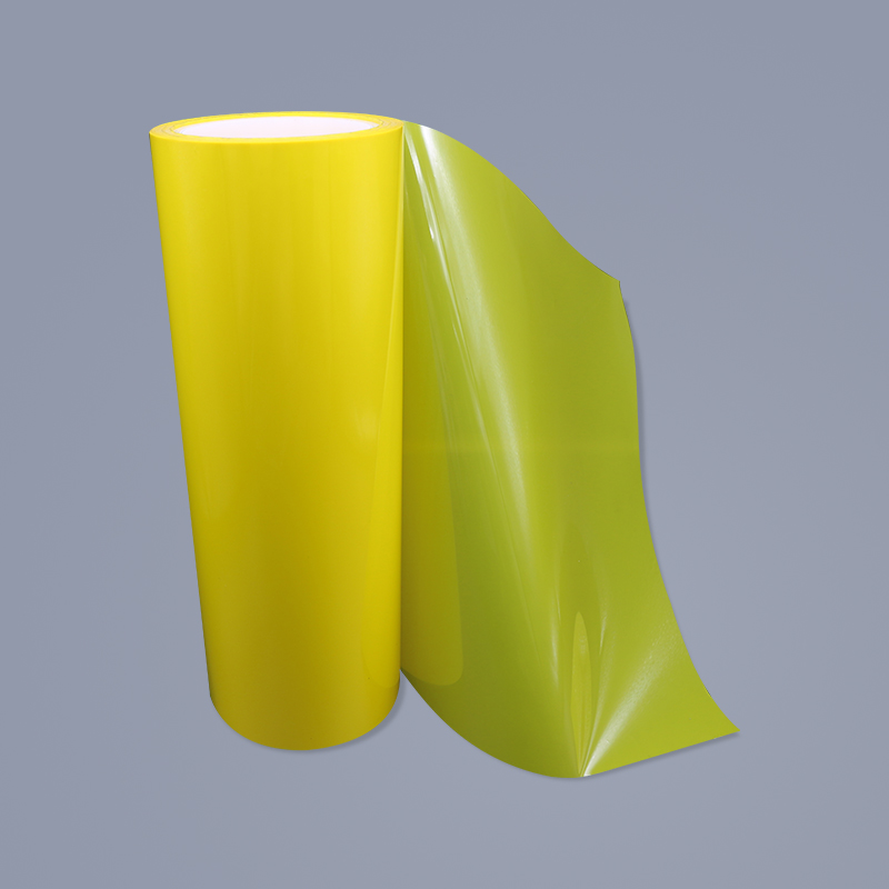 ฟิล์มปล่อย PET สีเหลือง
